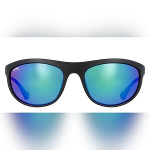 KITS The Persuit Black Sunglasses with Reflective Lenses, NEW